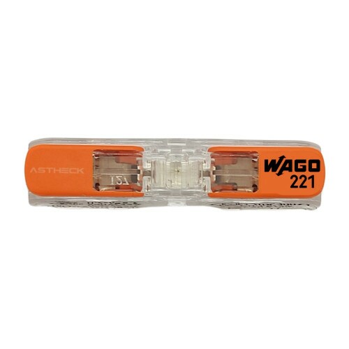 Conector emenda em linha Wago 221-2411 UNIDADE