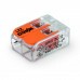 Conector Wago 2 vias 221-412 4mm UNIDADE