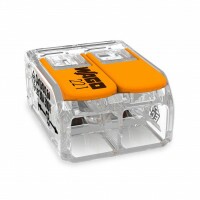 Conector Wago 2 vias 221-612 6mm (para chuveiro) UNIDADE
