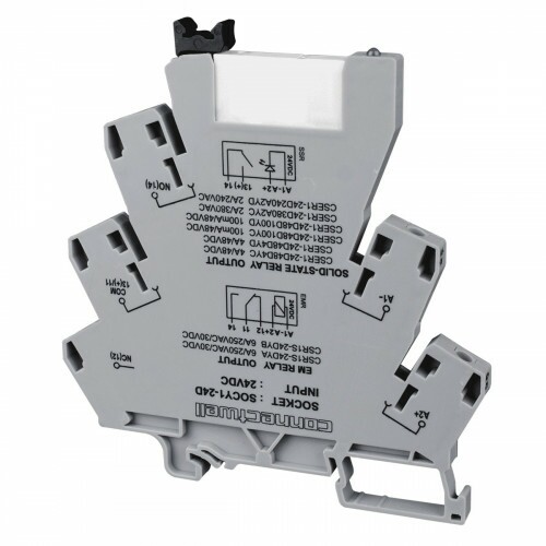 CSR1S-24DYA - ACOPLADOR A RELE SLIM 1REV-24VCC - PARAFUSO *12/22