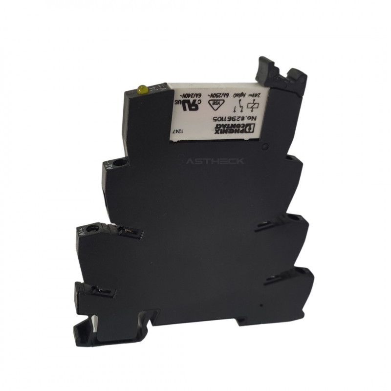 Rele acoplador 24 vcc normal 1naf re-xru1d24