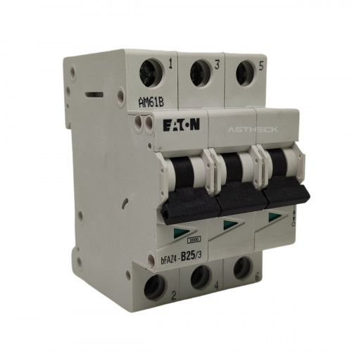 bfaz4-b25/3-sa - Mini Disjuntor 3p 25a 4,5ka Curva B Eaton