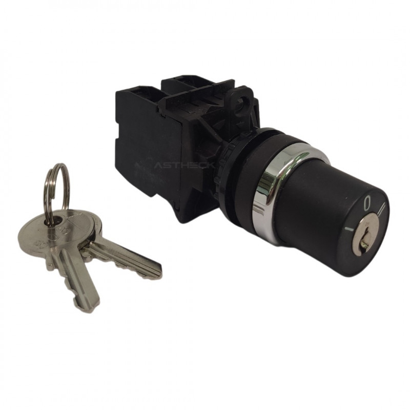 A22-RS3/K20 - SELET C/ CHAVE 3P C/ RETENCAO