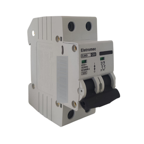 ELMD-2C50 - DISJUNTOR 50A 2P 3KA 415V ELETROMEC