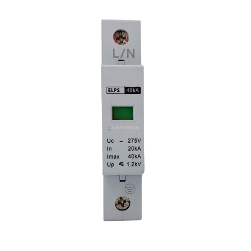 ELPS-401-275 - Protetor contra surto 1p 40ka 275v
