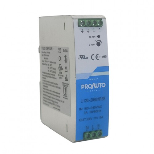FONTE DE ALIMENTAÇÃO CHAVEADA LI LINE 85-264VAC/120-370VDC - 24VDC / 5A / 120W PRO AUTO LI120-20B24R2S