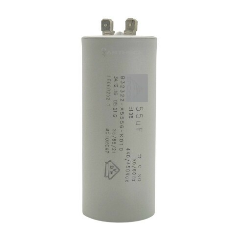 CAPACITOR 55UF 440/450VAC 50/60HZ (EPCOS) B32322-A5556-K010
