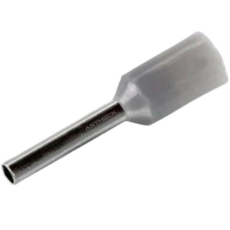 Kit Terminais Ilhós Tubular Simples 4mm E 6mm 100Pç