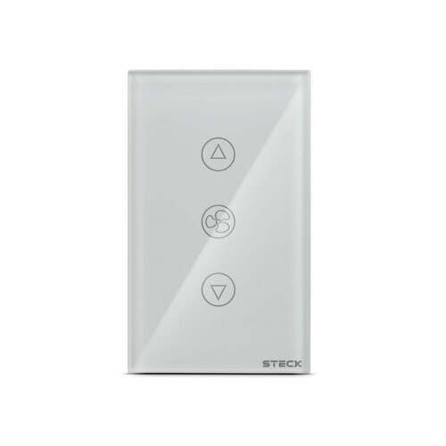 INTERRUPTOR INTELIGENTE WIFI DIMMER TOUCH BRANCO SMARTECK