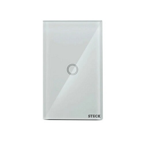 Interruptor Inteligente Wifi 1 Botão Touch Branco Smarteck