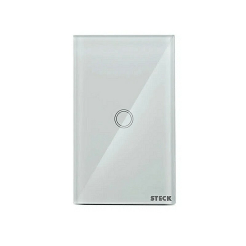 Interruptor Inteligente Wifi 1 Botão Touch Branco Smarteck