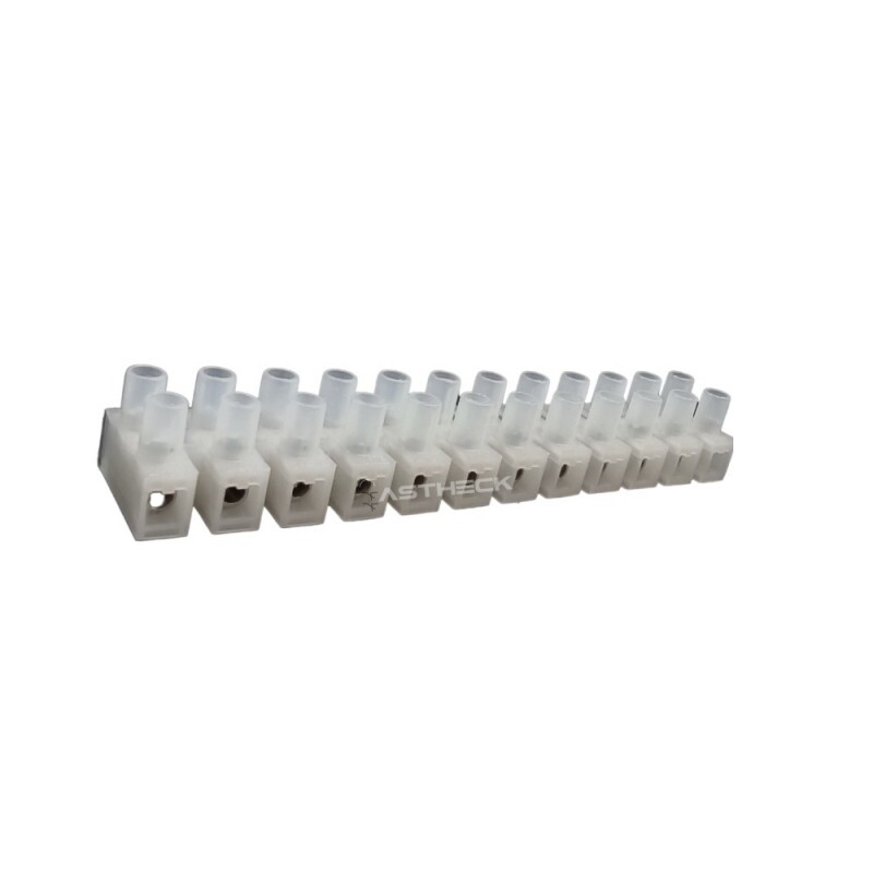 S71361 - kit conector múltiplo borne 24A 2,5mm PA66 85G 10peças  Steck