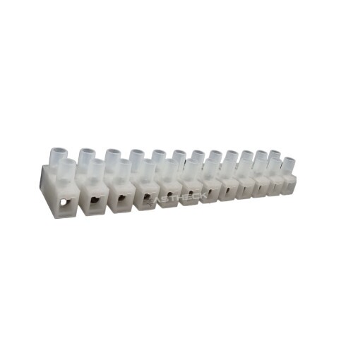 S71361 - kit conector múltiplo borne 24A 2,5mm PA66 85G 05peças  Steck