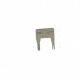 Jumper; para fenda de jumper; 2 via; isolado; cinza claro