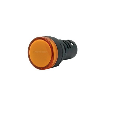 Sinaleiro Led Amarelo 24v Cew-sm3-e26 22mm Monobloco