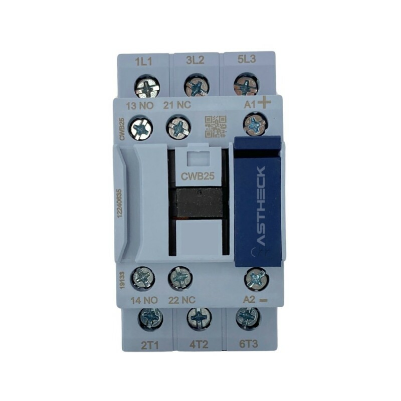 Contator Tripolar Weg Cwb25 25a 24vdc 1na+1nf