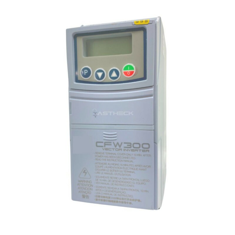Inversor De Frequência 1,8a 1cv 380v Cfw300a01pt8t4nb20 Weg