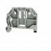 249-116 - POSTE FINAL - Terminal sem parafuso 6 mm de largura para trilho DIN 35 x 15 e 35 x 7,5 cinza