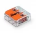 Conector Wago 3 vias 221-413 4mm UNIDADE