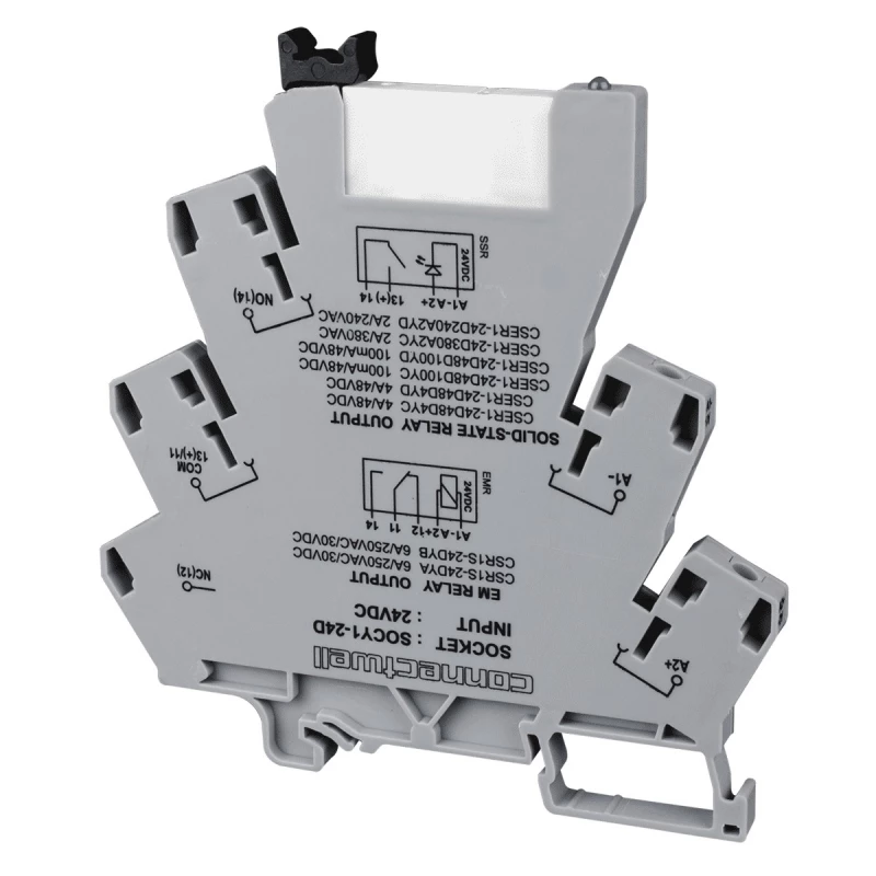 CSR1S-24DYA - ACOPLADOR A RELE SLIM 1REV-24VCC - PARAFUSO *12/22