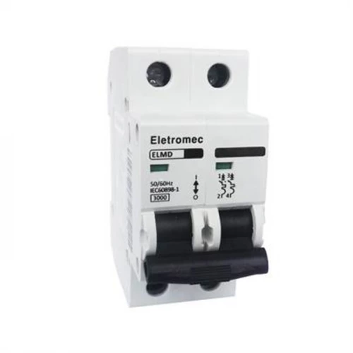 ELMD-2C10 - DISJUNTOR 10A 2P 3KA 415V