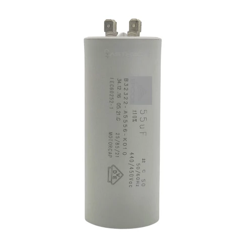 CAPACITOR 55UF 440/450VAC 50/60HZ (EPCOS) B32322-A5556-K010
