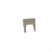 Jumper; para fenda de jumper; 2 via; isolado; cinza claro